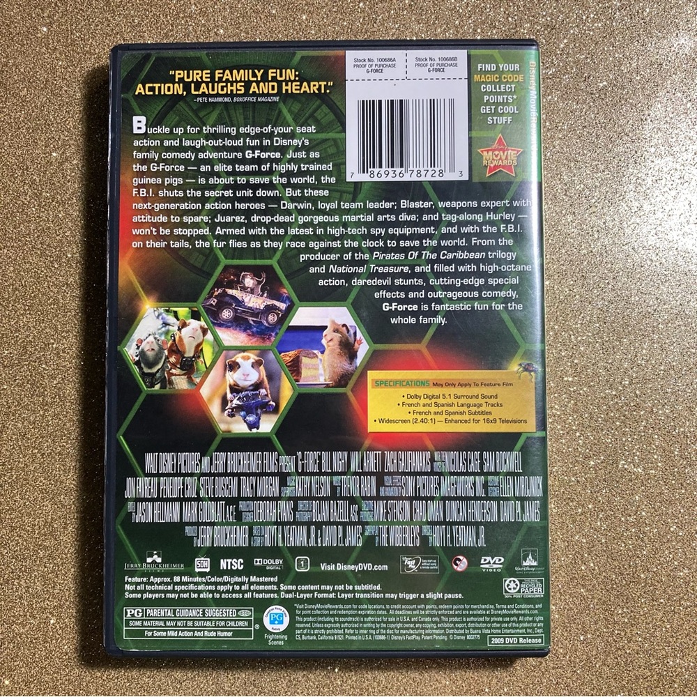 G-Force DVD - Picture 4 of 4